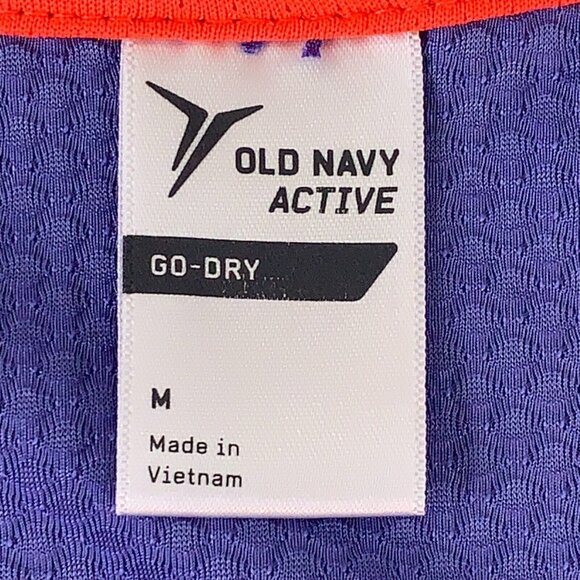 Old Navy Active Women's sz M Purple Long Sleeve Crew Neck Performance Tee Top - Picture 7 of 11